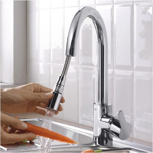 GROHE Eurosmart Cosmopolitan Plautuvės maišytuvas 31481001 su ištraukiama žarna image 3