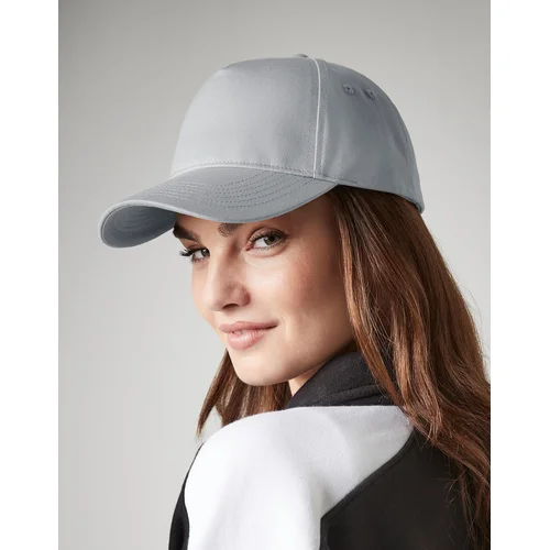 Beechfield B15 medvilninė kepuraitė su snapeliu, One Size, Graphite Grey image 3