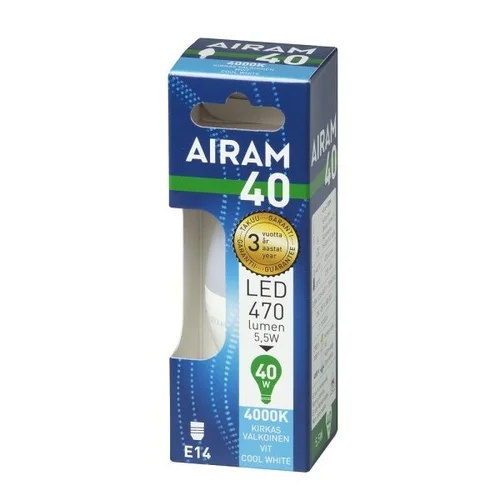 AIRAM LED lemputė 840 E14 5,5W image 2