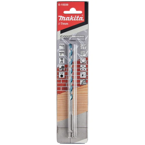 Makita E-15039 TCT grąžtas 7×150 mm, 1/4" image 2