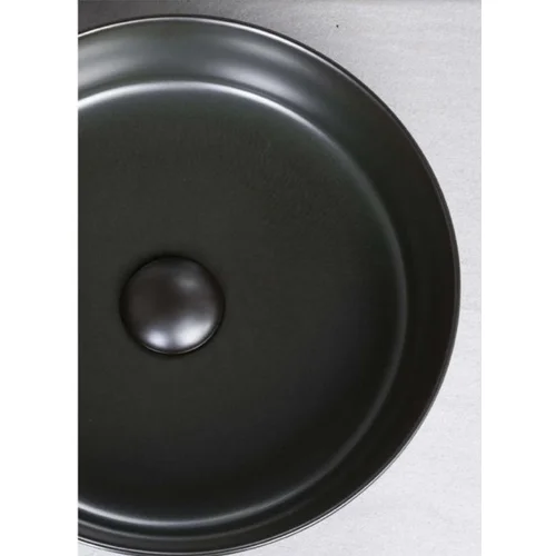 Kame ACTOP-MB-HOLE keramikinis dugno vožtuvas, Juoda matinė image 2