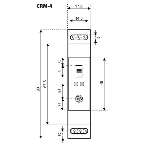 ETI CRM-4 Laiptinės apšvietimo relė 230 V image 2