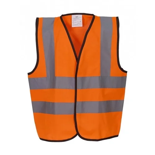 HVW100CH Vaikiška saugos liemenė 7-9 (M), Fluo Orange image 3