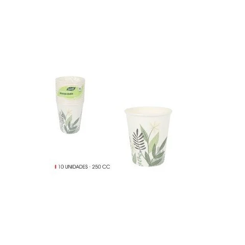 Puodeliai vienkartiniai popieriniai Algon, 250 ml 10 vnt image 2