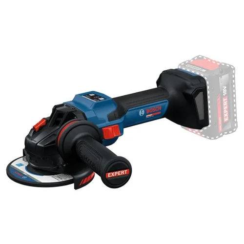 Bosch EXWS18V-15S Solo LB 06019M6001 125 mm kampinis šlifuoklis image 2