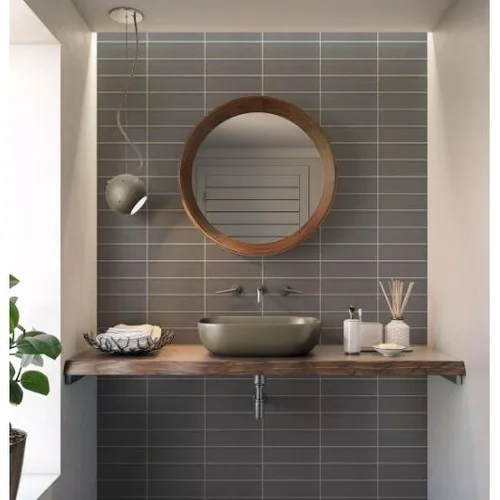 Golden Tile The Wall Plane Dark Grey 10x30 cm image 2