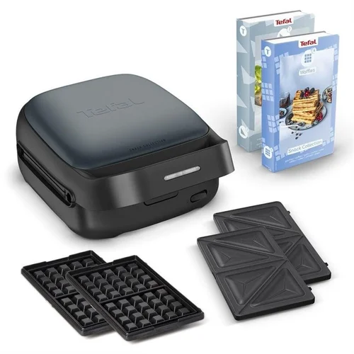 Tefal SW862BF0 Sumuštinių keptuvė - vaflinė, 700 W, Juoda image 1