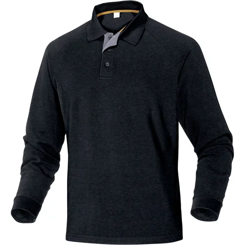 DELTAPLUS TURINO ilgomis rankovėmis XXL Grey-Black image 1