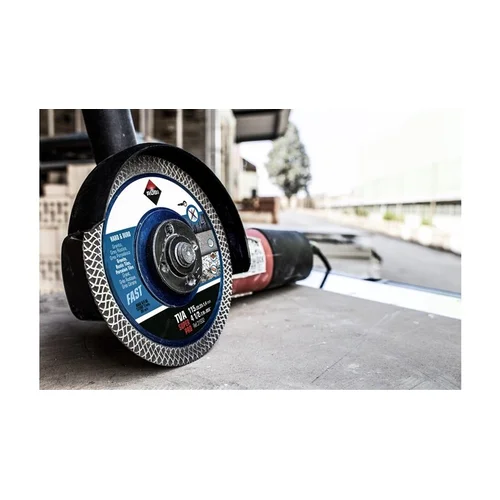 Rubi Turbo Deimantinis Diskas D125 Sausam Plytelių Pjovimui image 3