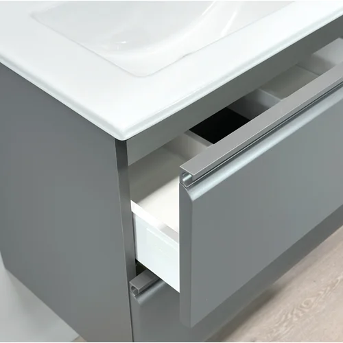 Kamė MATCH BU/5-2DR/D05-MT Apatinė spintelė 50 cm su metalinėmis rankenomis image 3