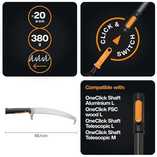 Fiskars OneClick lenktas pjūklas image 3