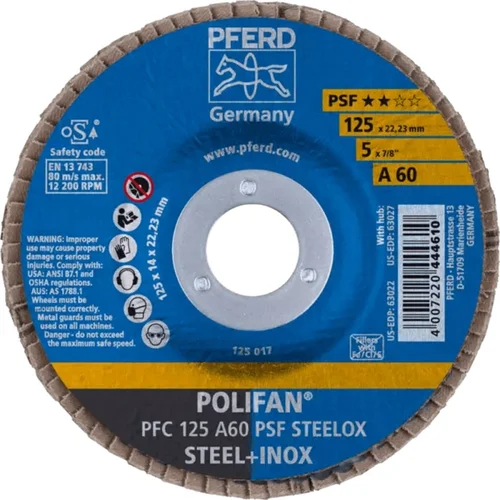 PFERD PFC125 A PSF 60 kūgio šlifavimo diskas image 1
