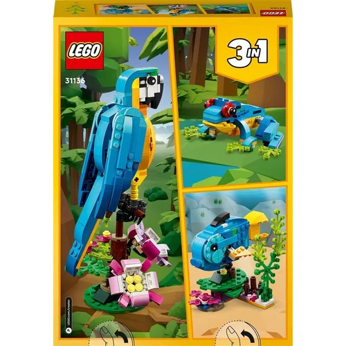 LEGO Creator 3in1 Egzotiška papūga 31136 image 2