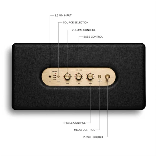 Marshall Woburn III Bluetooth kolonėlė Juoda image 2