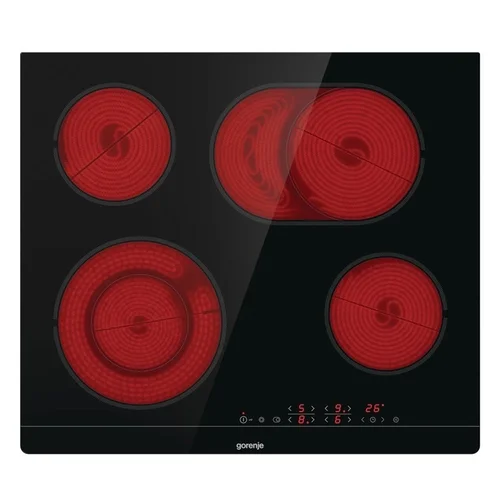 Gorenje ECT643BSC Kaitlentė 59,5 cm Juoda image 2