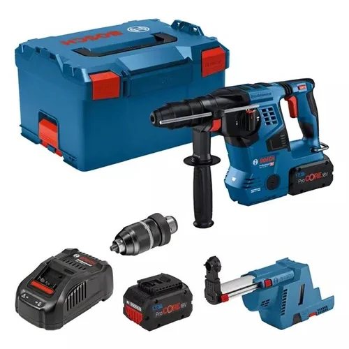 Bosch GBH 18V-28 CF akumuliatorinis perforatorius, 3,3 J, 2x8,0 Ah image 1