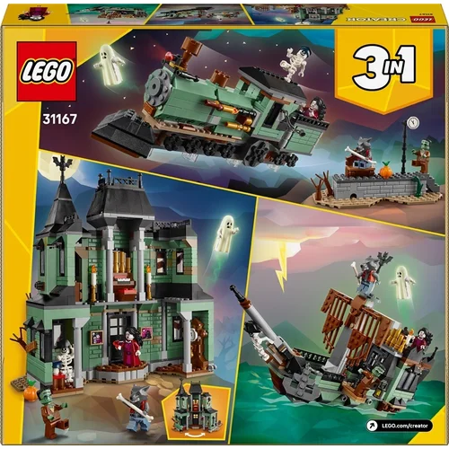 LEGO Creator 3in1 Haunted Mansion 31167, 736 Dalių image 2