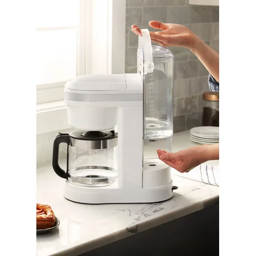 KitchenAid 5KCM1208EWH Filtrinis kavos aparatas Balta image 2
