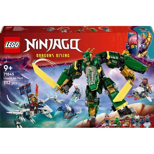 LEGO Ninjago Lloyd’s Jet Mech 71845, 1112 dalių image 1