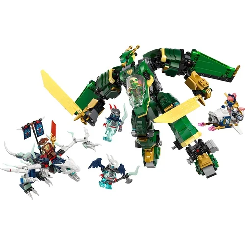 LEGO Ninjago Lloyd’s Jet Mech 71845, 1112 dalių image 3