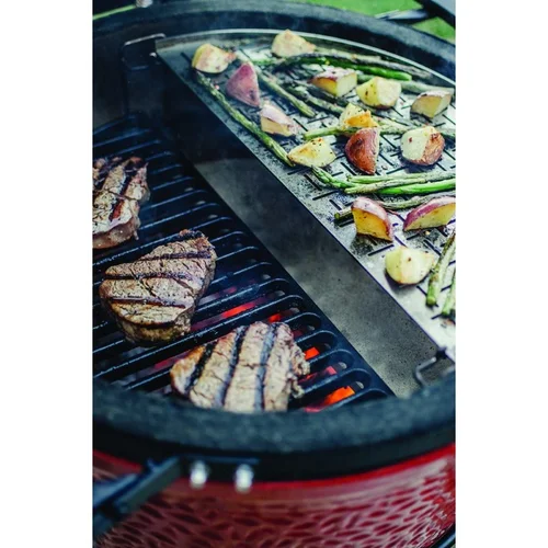 Kamado Joe nerūdijančio plieno pusmėnulio grotelės žuviai ir daržovėms Big Joe image 2