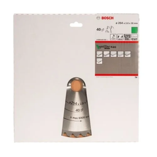 Bosch Optiline Wood Pjovimo diskas 165x30 2608641175 image 2