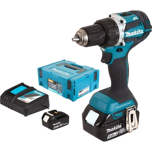 Makita DDF484RTJ Akumuliatorinis suktuvas-gręžtuvas 18 V 2x5,0 Ah Li-Ion image 1