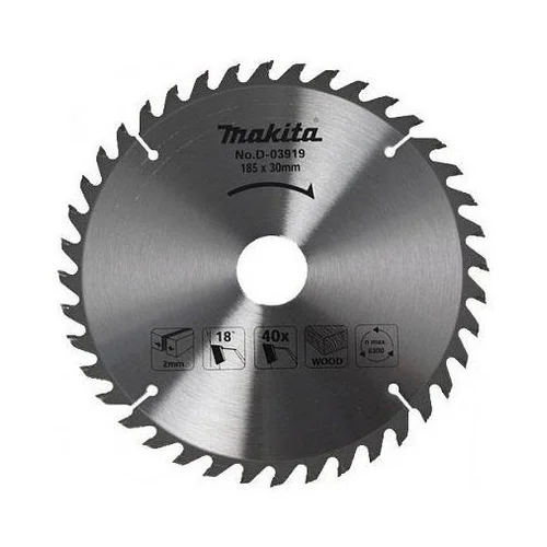 Makita D-03919 Diskinis medienos pjūklas Ø185 mm image 1