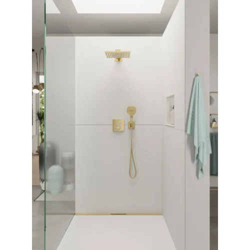 Hansgrohe FixFit E 26889990 sieninis išėjimas su dušo laikikliu image 2