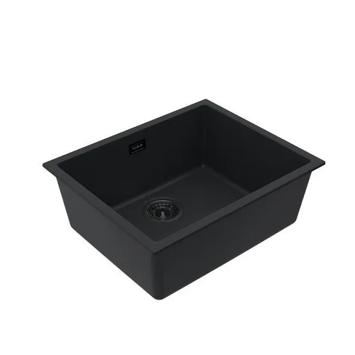 Alveus OMNI 30 Black Edition akmens masės plautuvė image 1