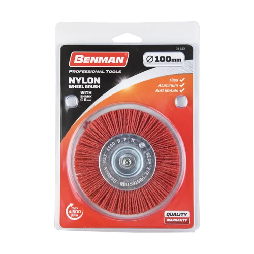 Benman 74322 75 mm Diskinis šepetys poliravimui su koteliu image 2