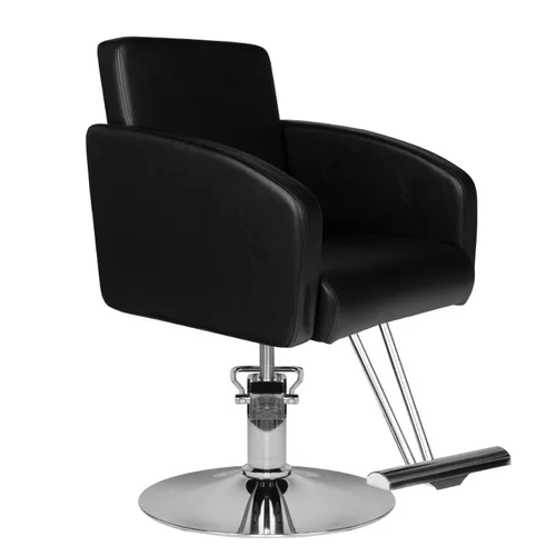 HAIR SYSTEM HS40 Black kirpyklos kėdė image 1