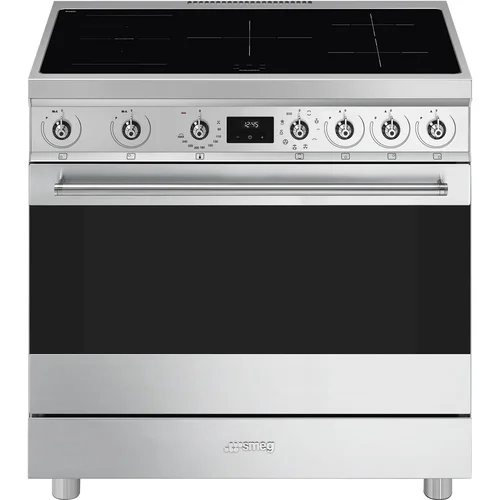 Indukcinė viryklė su elektrine orkaite Smeg C9IMX2, 90 cm pločio image 1