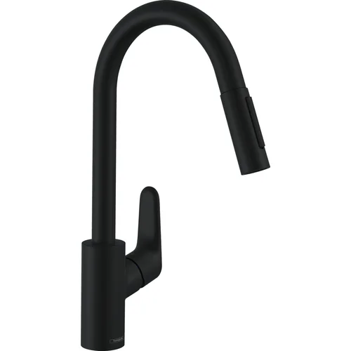 Hansgrohe Focus 240 virtuvinis maišytuvas su ištraukiama žarna - Nerūdijančio plieno atspalvio image 3