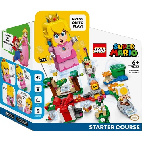 LEGO Super Mario 71403 Nuotykių su Persikute image 1