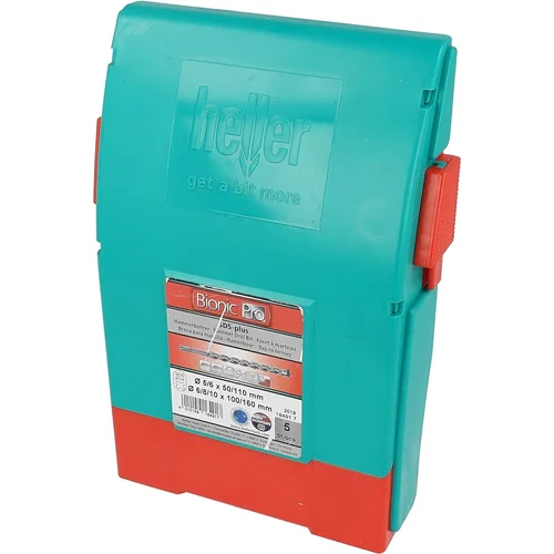 Heller Bionic Pro SDS Plus 5/6/6/8/10 mm 5 vnt. image 2