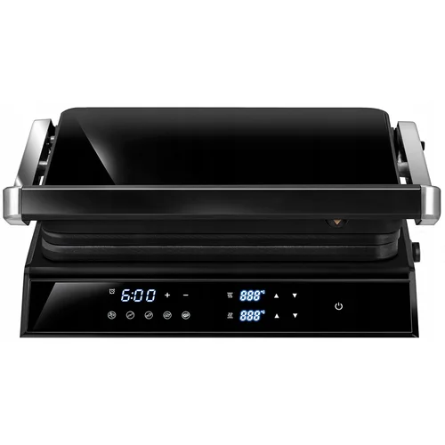 MPM PSC-140/B Elektrinis grilis Juoda stiklinė plokštė image 1