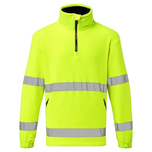 PORTWEST F302 Hi-Vis flisinis džemperis, S, Oranžinė image 3