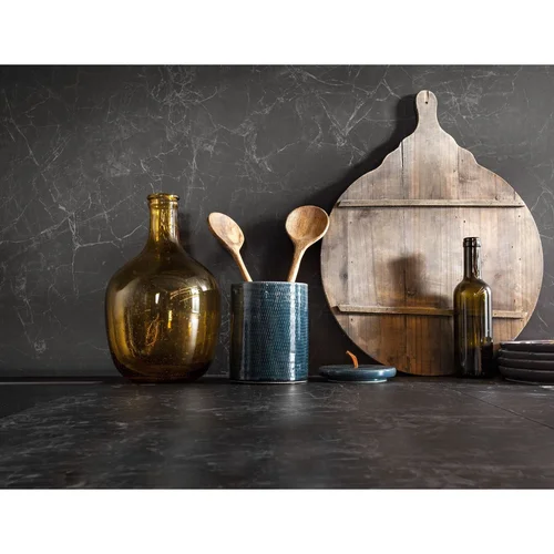 Kvarco plokštė LAMINAM Natural Nero Greco, 100x300 cm image 2