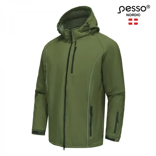 PESSO OTAVA_OG Softshell striukė, Chaki, M image 1
