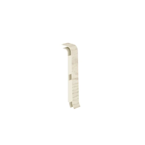 ESQUERO PVC grindjuostės užbaigimai, 2 vnt, Bianco Platano sp. (604) image 1