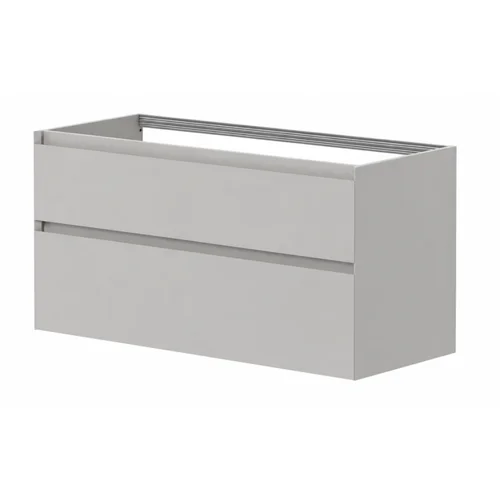 Kame LOFT BU/12-3DR/D37-LFT Spintelė po praustuvu, 120 cm, Perlų pilka image 1