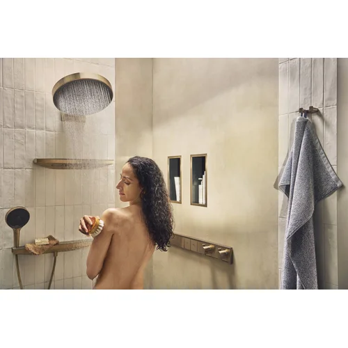 Hansgrohe RainSelect 15384140 potinkinis, šlifuotos bronzos image 3