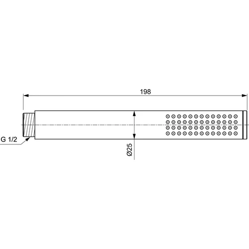 Ideal Standard IDEALRAIN Rankinė dušo galva Chromas image 2