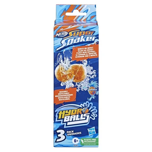 Hasbro Nerf F6392 Vandens Kamuoliukai (3 vnt) image 1