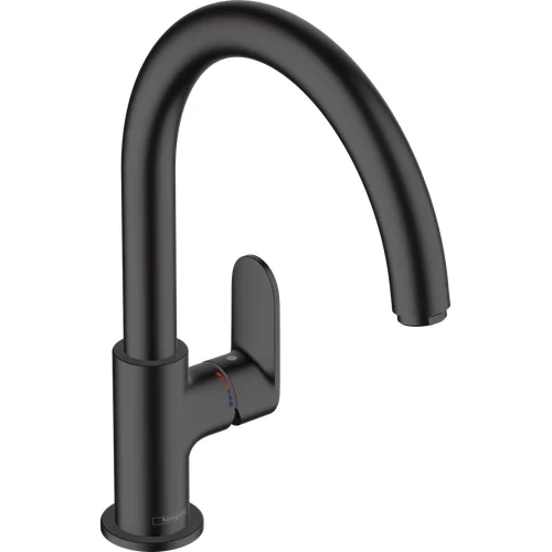 Hansgrohe Vernis Blend M35 210 virtuvinis maišytuvas, Juodas matinis image 1