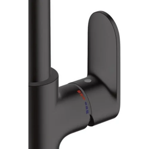 Hansgrohe Vernis Blend M35 210 virtuvinis maišytuvas, Juodas matinis image 2