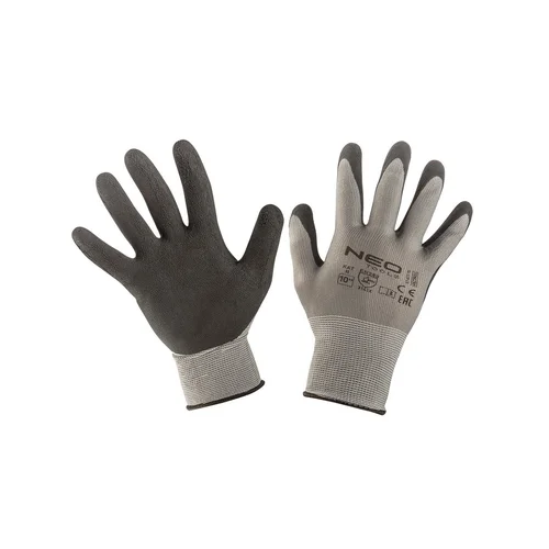 Neo 3141X darbinės pirštinės, latex coated nylon, dydis 10 image 1