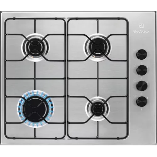 Electrolux EGS64041X 60 cm dujinė kaitlentė image 1
