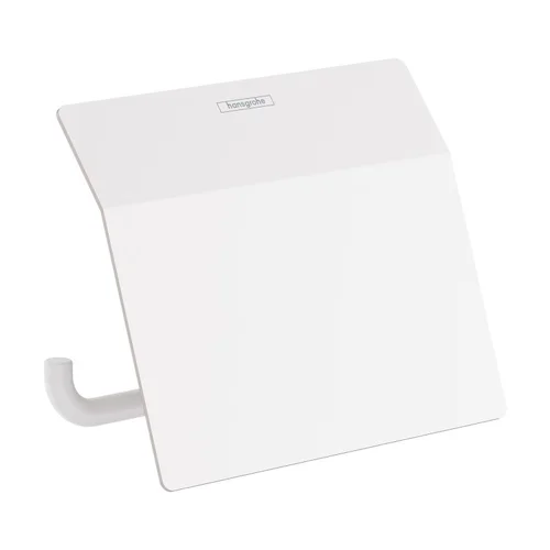 Hansgrohe AddStoris 41753700 tualetinio popieriaus laikiklis, baltas matinis image 1